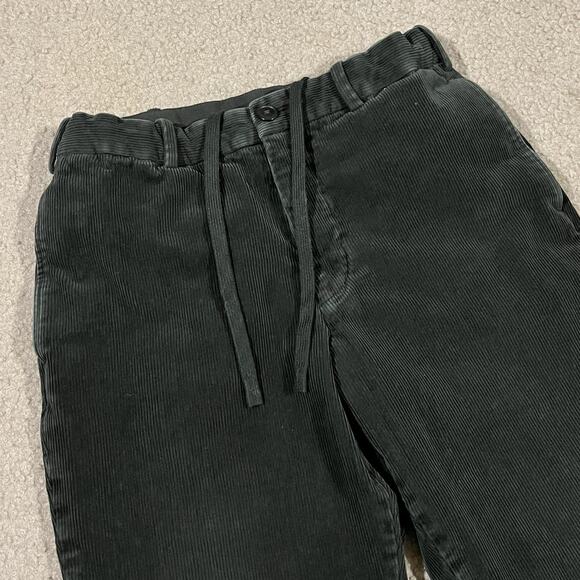 Uniqlo Mens Smart Ankle Corduroy Pants 25" Green Size Small - Picture 3 of 7